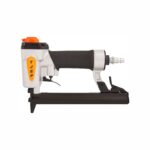 „TJEP PG 50/14 – 0° pneumatinė kabiakalė, skirta 12,6 mm kabėms nuo 6 iki 16 mm kalimui, su patogia rankena ir patikimu mechanizmu profesionaliam naudojimui.“