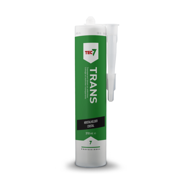 Tec7 Trans Inox pusiau skaidrus universalus klijuojantis hermetikas