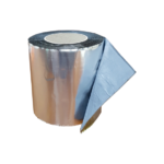 „Butyl Alu sandarinimo juosta 100mm – aliuminizuota butilo juosta, skirta stogo, sienų ir pamatų sandarinimui bei hidroizoliacijai.“