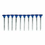 „EXPANDET gipsiniai medsraigčiai 3,9×30 mm juostoje, skirti gipso ir medienos tvirtinimui, patvarūs ir patogūs montuoti.“