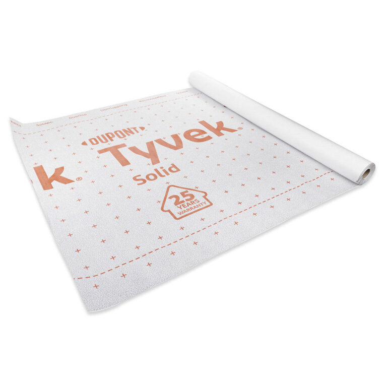 Tyvek Solid membranos struktūra – vieno sluoksnio HDPE plėvelė