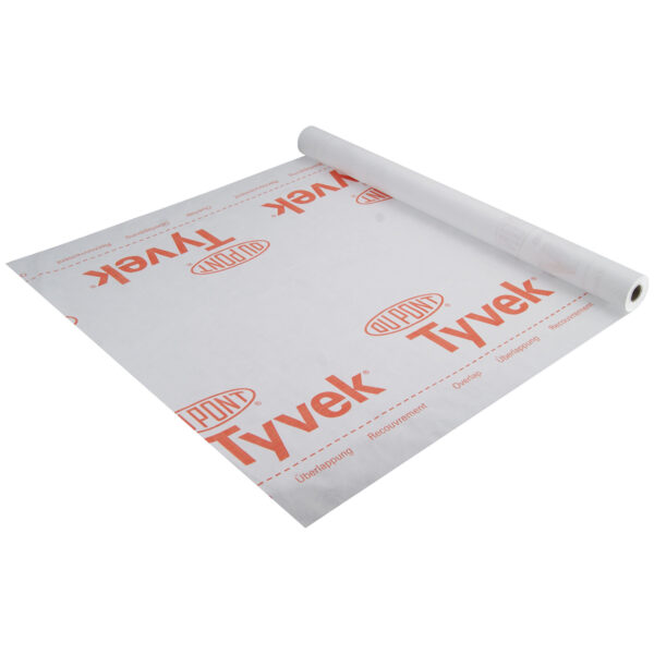 Difuzinė plėvelė Tyvek Pro 1.5x50m – kvėpuojanti stogo ir sienų membrana nuo vėjo ir drėgmės